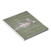 Duck op Lake Notepad Notitieblok (Schuin)