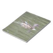 Duck op Lake Notepad Notitieblok (Linkerzijde)