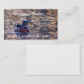 Duck op Pond Visitekaartje (Voorkant / Achterkant)