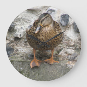Duck op Wall Clock Grote Klok