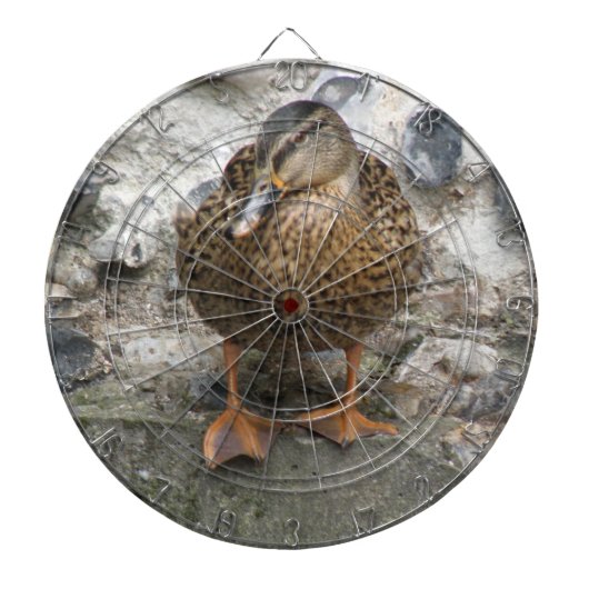 Duck op Wall Dart Board Dartbord (Voorkant)