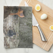 Duck op Wall Kitchen Towel Theedoek (Quarter Fold)