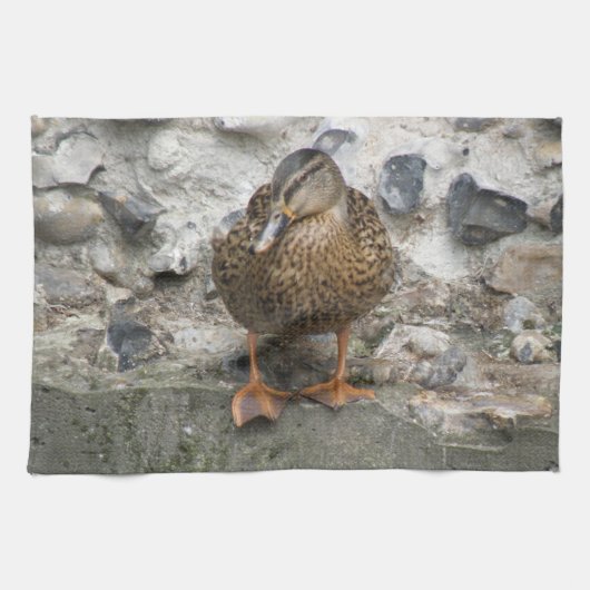 Duck op Wall Kitchen Towel Theedoek (Horizontaal)