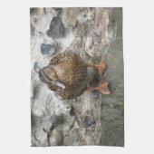 Duck op Wall Kitchen Towel Theedoek (Verticaal)