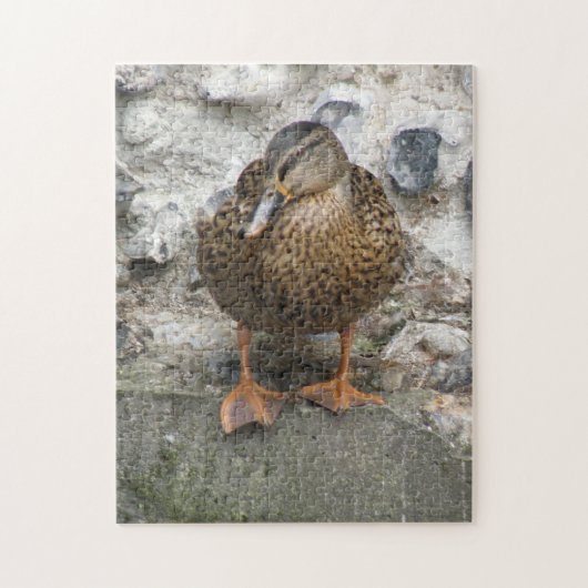 Duck op Wall Puzzle Legpuzzel (Verticaal)
