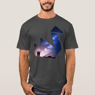 duck origami t-shirt