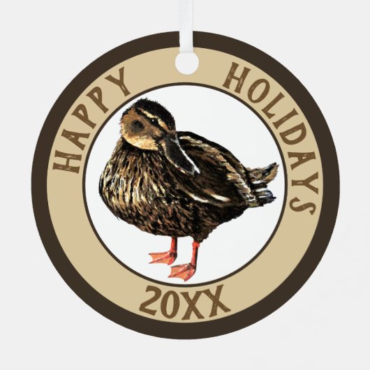 Duck Ornament (Achterkant)