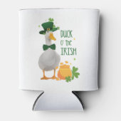 Duck o's the Irish St. Patricks Day Blikjeskoeler (Voorkant)