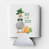 Duck o's the Irish St. Patricks Day Blikjeskoeler (Achterkant)