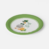 Duck o's the Irish St. Patricks Day Paper Borden Papieren Bordje (Gekanteld)