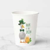 Duck o's the Irish St. Patricks Day Papieren Bekers (Achterkant)
