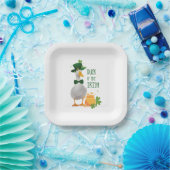 Duck o's the Irish St. Patricks Day Papieren Bordje (Feest)