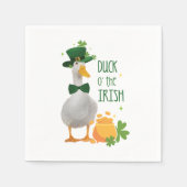 Duck o's the Irish St. Patricks Day Servet (Voorkant)