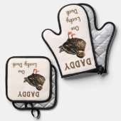 Duck Ovenwant & Pannenlap Set (Voorkant / Achterkant)