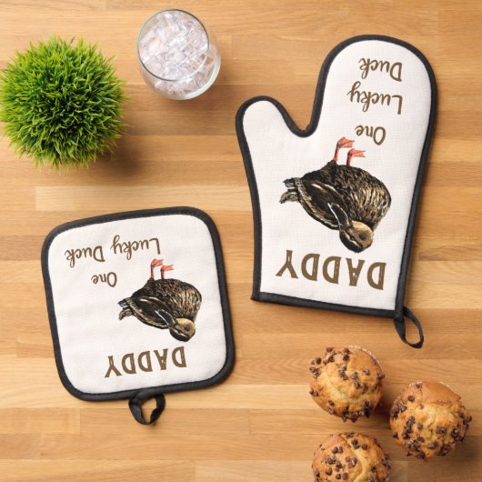 Duck Ovenwant & Pannenlap Set (Top down)