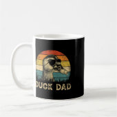 Duck Pap Duck Lovers Daddy Vaderdag Koffiemok (Links)