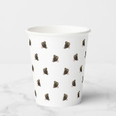 Duck Paper Cups Papieren Bekers (Achterkant)