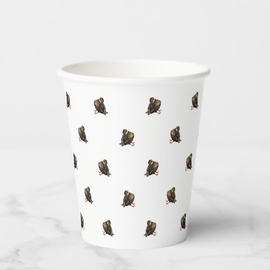 Duck Paper Cups Papieren Bekers (Voorkant)