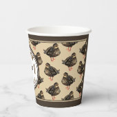 Duck Party Papieren bekers (Achterkant)