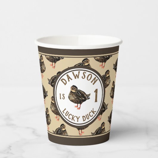 Duck Party Papieren bekers (Links)