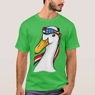 Duck Patriotic USA T-shirt