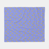 Duck-patroon Fleece Deken (Voorkant (Horizontaal))
