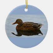 Duck Photo Ornament (Voorkant)