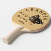 Duck Ping Pong Paddle Tafeltennisbatje (Voorkant Gekanteld)