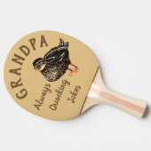 Duck Ping Pong Paddle Tafeltennisbatje (Zijkant)