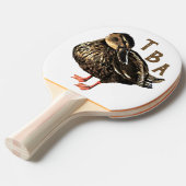 Duck Ping Pong Paddle Tafeltennisbatje (Voorkant Gekanteld)