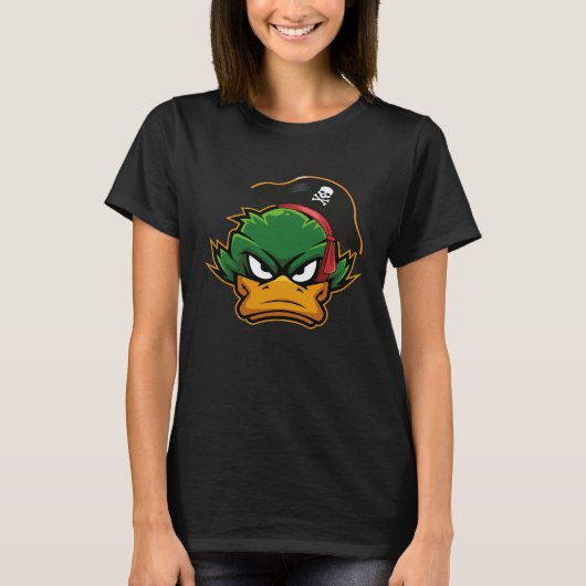 Duck Pirate Farmer Duck Day Wild Duck  3 T-shirt (Voorkant)
