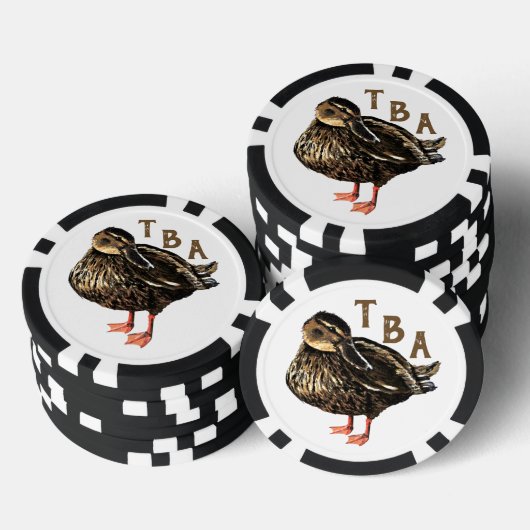 Duck Poker Chips (Opstapeling)