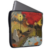 Duck Pond - Autumn Laptop Sleeve (Voorkant Rechts)