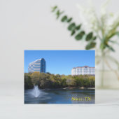 Duck Pond bij Arboretum Briefkaart (Staand voorkant)