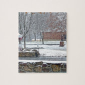 Duck Pond bij Ste. Marie Du Lac Legpuzzel (Verticaal)