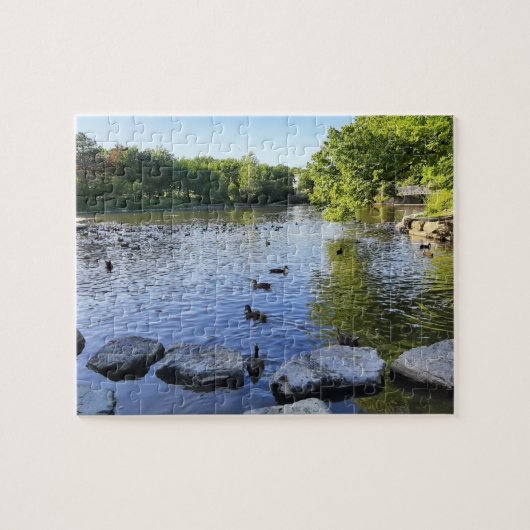 Duck Pond Legpuzzel (Horizontaal)