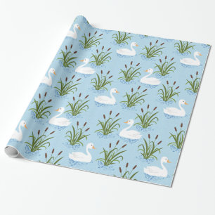 Duck Pond Pattern Cadeaupapier