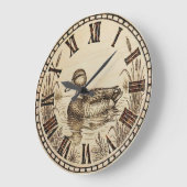 Duck Pond Wall Clock  Grote Klok (Hoek)