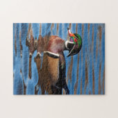 Duck Puzzle, Wood Duck Puzzle Legpuzzel (Horizontaal)