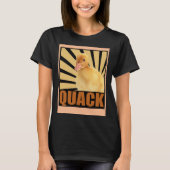 Duck Quack Poultry Breeder Runner Duck T-shirt (Voorkant)