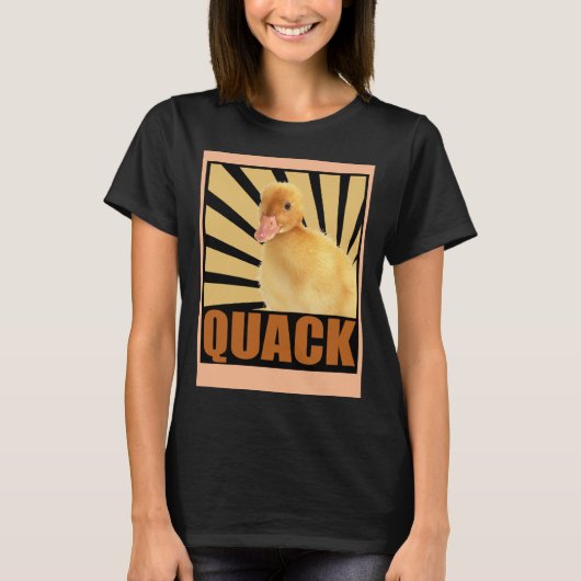 Duck Quack Poultry Breeder Runner Duck T-shirt (Voorkant)