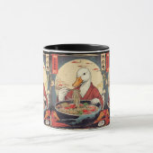 Duck Ramen Lover Japanese Style for Japanophiles Mok (Midden)