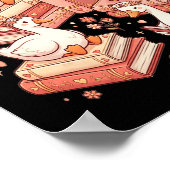 Duck Reading Books Librarian Valentine Teacher Val Poster (Hoek)