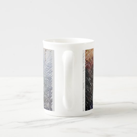 Duck Reflections ll Porselein Kop (Achterkant)