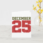 Duck Retro Halls Christmas Mallard Xmas Duck Happy Kaart (Gele Bloem)