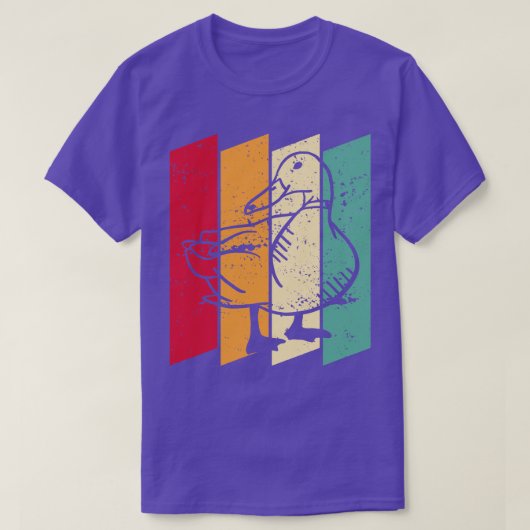Duck Retro T-shirt (Design voorkant)