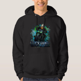 Duck Rider 3D Cyber Duck Motorfiets T-Shirt