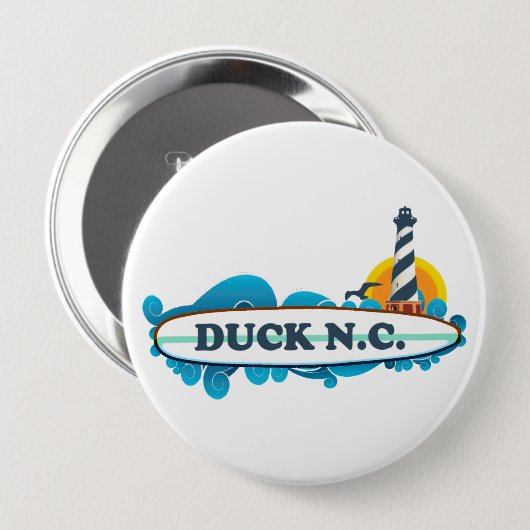 Duck. Ronde Button 4,0 Cm (Voorkant /achterkant)