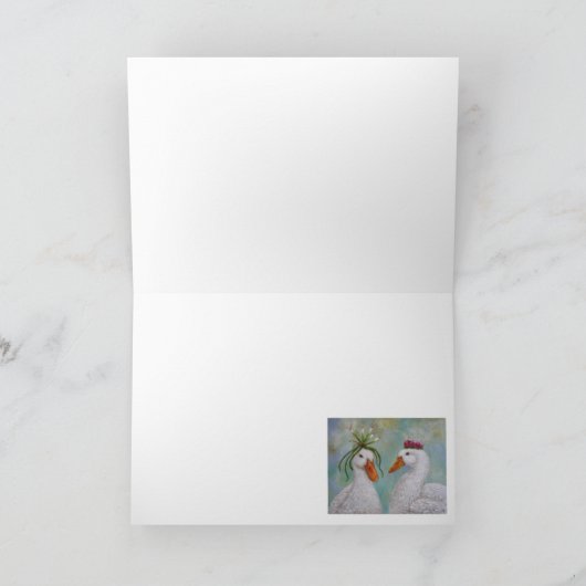 Duck Royalty Kaart (Binnen)