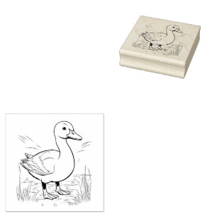 Duck Rubberstempel
